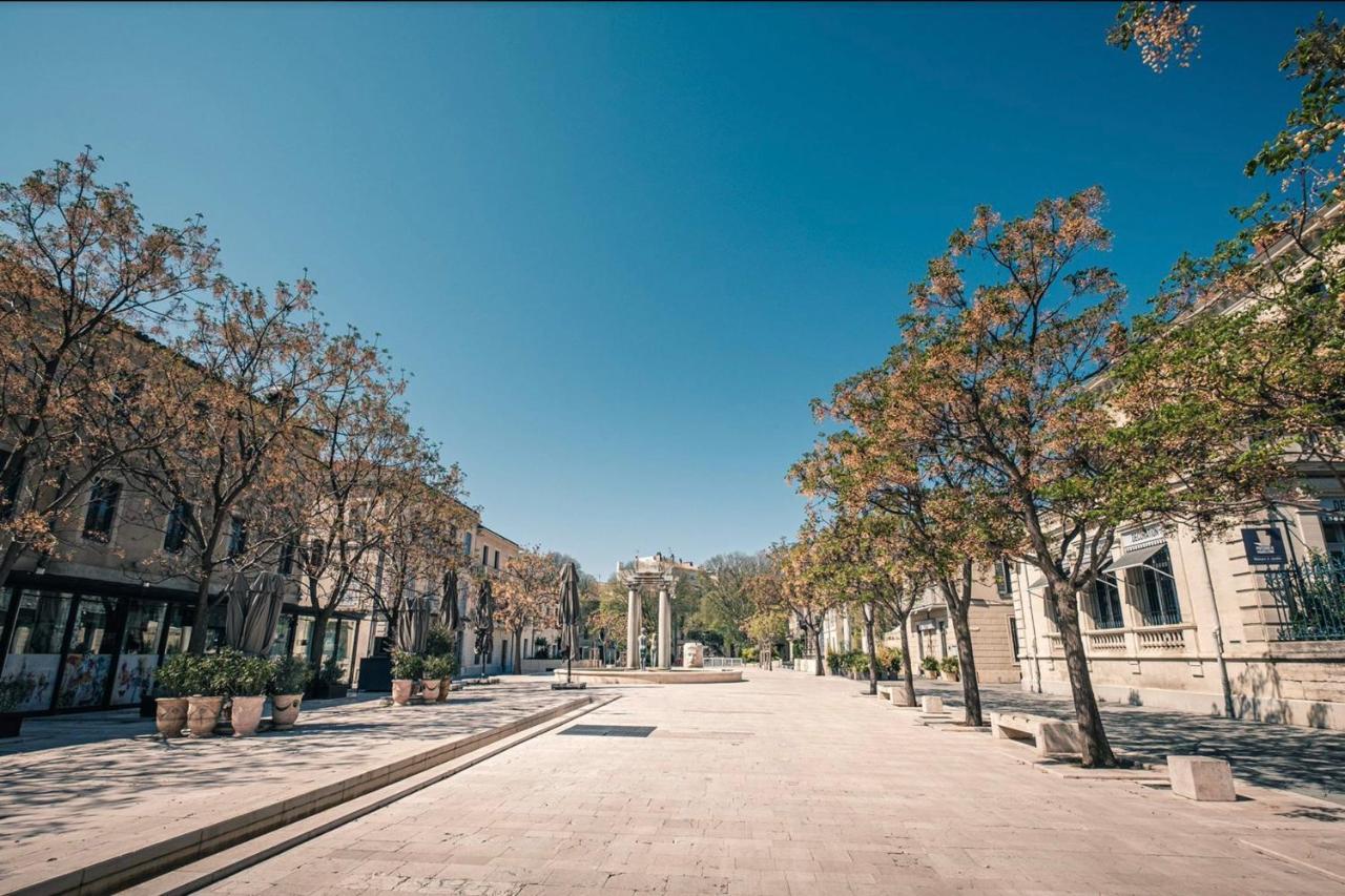 Roche Blanche - Terrasse Et Parking Apartment Nimes Exterior photo